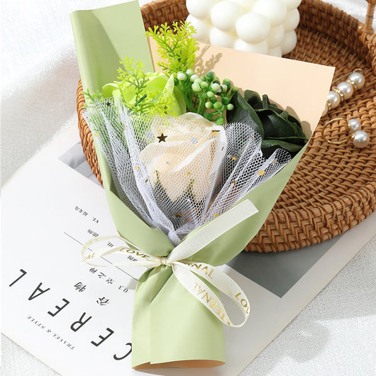 Ramo de Rosas Jabón Simulado 520 - Regalo Romántico para San Valentín - Image 7