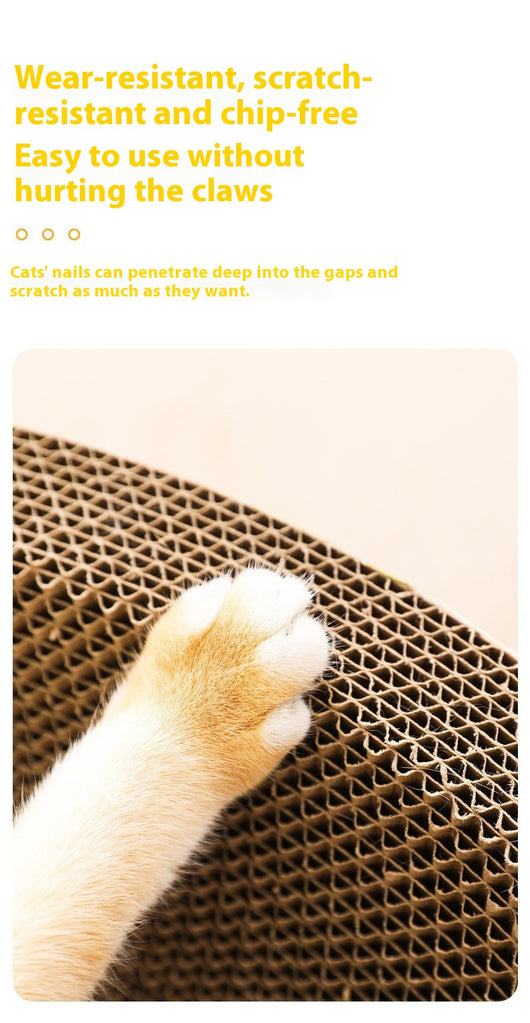Rascador y Nido 2 en 1 para Gatos con Juguete Integrado - Image 17