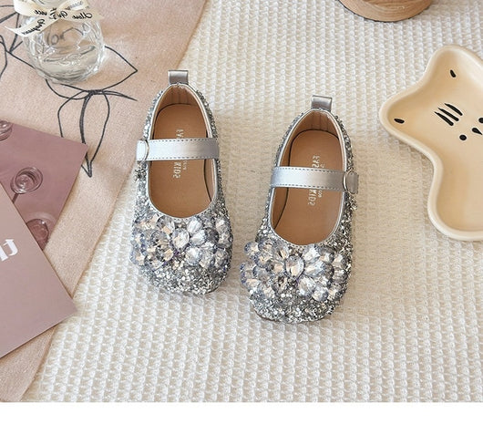 Zapatos de Rendimiento para Niñas con Diamante de Luz en Cristal - Image 16