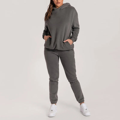 Sudadera Hoodie Oversized Plus con Forro Polar Grueso - Image 8