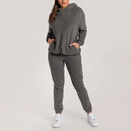 Sudadera Hoodie Oversized Plus con Forro Polar Grueso - Image 8
