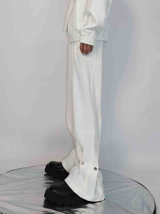 Pantalones de Vestir con Botones Metálicos de Diseño Exclusivo - Image 2