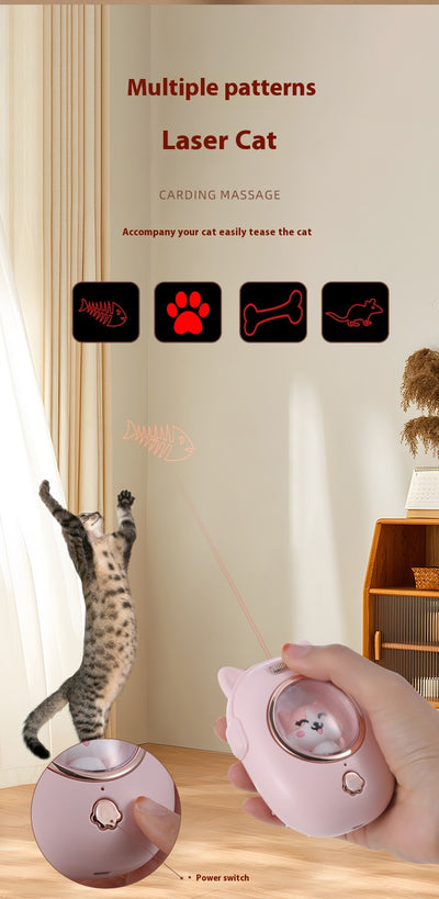Cepillo Multifuncional para Gatos con Láser Interactivo - Image 12