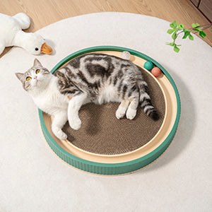 Rascador Grande de Cartón para Gatos con Juguetes - Protector de Muebles - Image 15