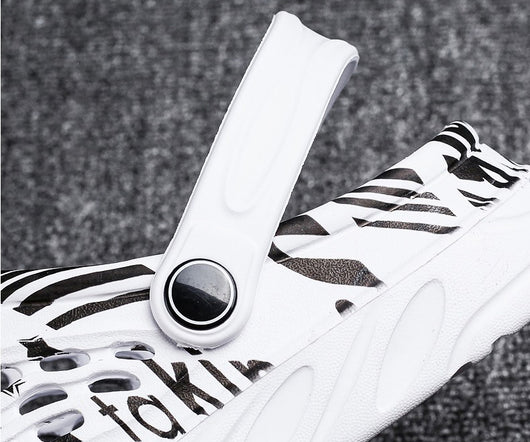 Sandalias de Verano con Estampado de Letras para Hombre - Image 17