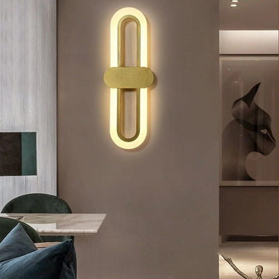 Lámpara LED Ovalada de Acrílico para Pared - Iluminación Moderna de Dormitorio - Image 18