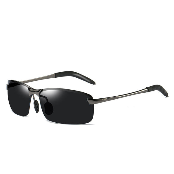 Gafas de Sol Polarizadas de Metal para Día y Noche