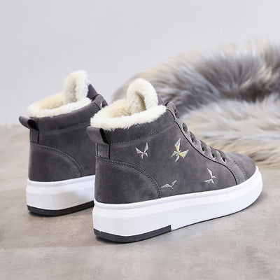 Zapatillas de Terciopelo con Paneles - Estilo Urbano Moderno - Image 13