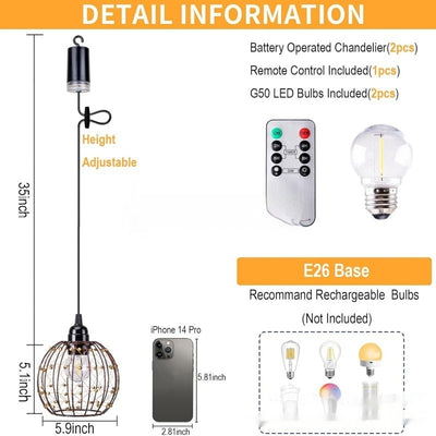 Candelabro LED Impermeable para Camping y Jardín - Image 11