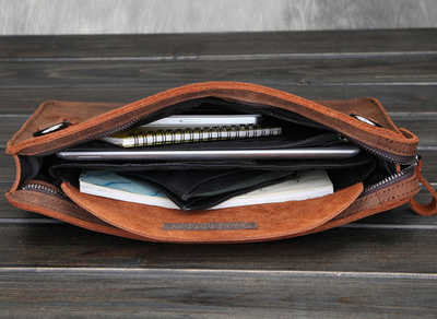 Bolso de Cuero para Hombre - Cartera Profesional de Hombro - Image 40