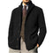 Cardigan de Cuello Chal Tejido Cable con Bolsillos y Botones