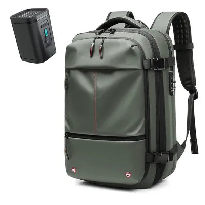 Mochila Ejecutiva Multifunción con Compartimento para Laptop y Compresión de Vacío - Image 15