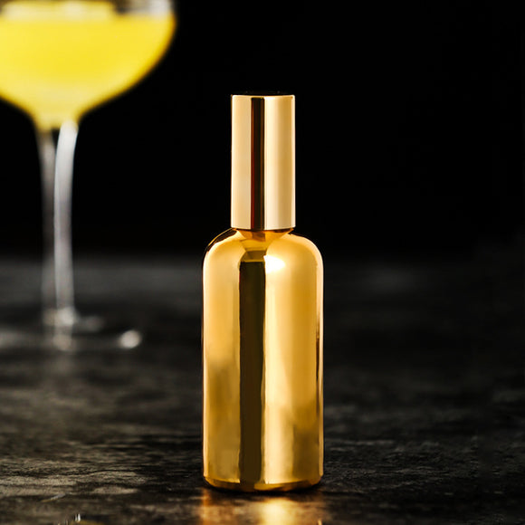 Botella Dispensadora de Perfume en Vidrio Transparente