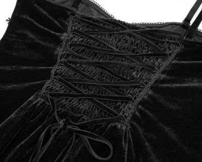 Vestido Gótico Vintage con Tirante Único para Mujer - Image 18