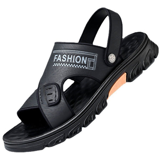 Sandalias de Playa para Hombre en Cuero Vacuno con Suela Suave - Image 4