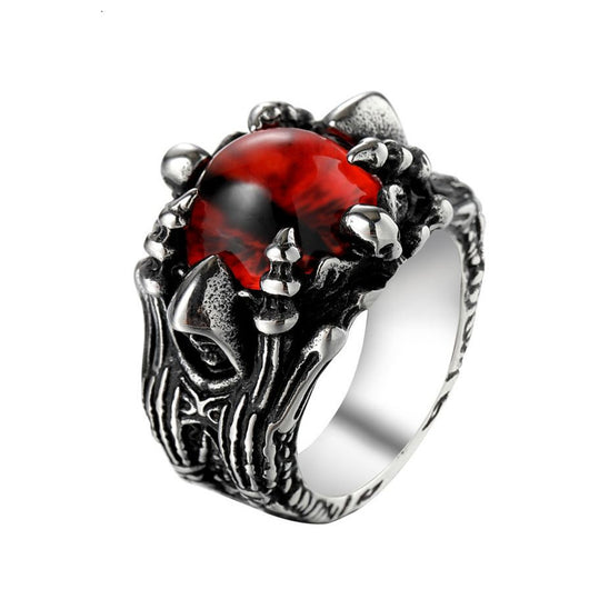 Anillo Ojo Malvado para Hombre y Mujer - Diseño Punk Personalizado - Image 2