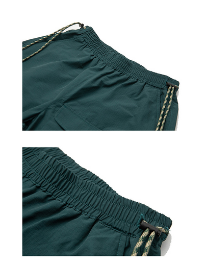 Shorts para Hombre con Bolsillos Laterales y Cintas de Ajuste - Image 12