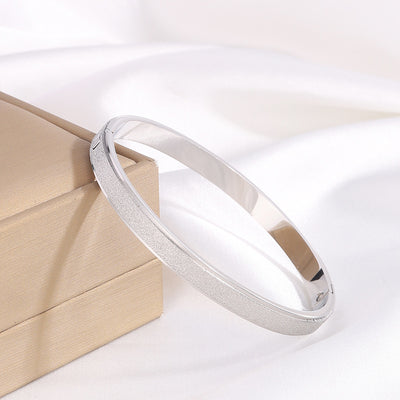 Pulsera de Acero Titanio Oro Aluvial Degradado - Image 3