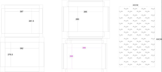 Caja de Empaque con Cinta de Seda - Image 2