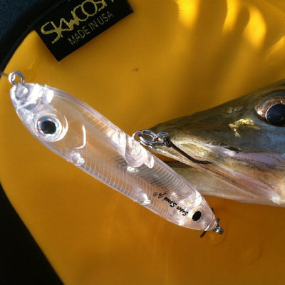Cuerpo de Carnada en Blanco 9.5cm - Kit DIY para Pesca