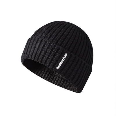 Gorro de Lana Tejido con Bordado Flangeado para Exterior - Image 11
