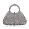 Bolso de Noche Cristal Calado Diamante Hecho a Mano