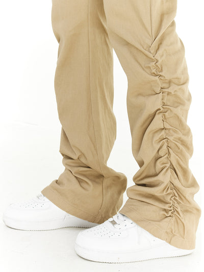 Pantalones Casuales Plisados Bicolor de Moda Urbana - Image 9