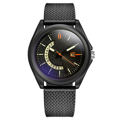 Reloj Deportivo Hombre Acero Inoxidable Luminoso con Calendario y Filtro Luz Azul - Image 7