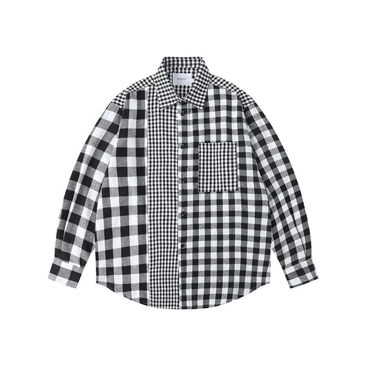 Camisa de Cuadros con Solapa para Hombre - Manga Larga - Image 10
