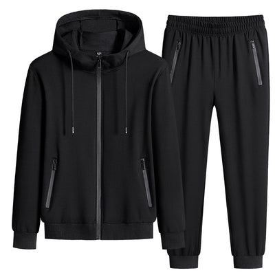 Conjunto de Abrigo, Suéter y Pantalón Casual para Parejas Talla Grande - Image 8