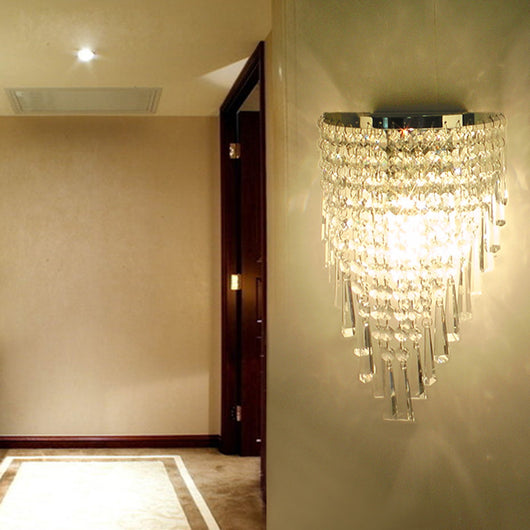 Lámpara de Pared de Cristal para Pasillos Modernos - Image 5