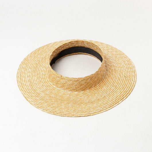 Sombrero de Paja con Ala Ancha Protección Solar - Image 3