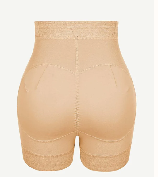 Panties Colombianas Levanta Glúteos con Encaje - Cintura Alta Reductora - Image 2