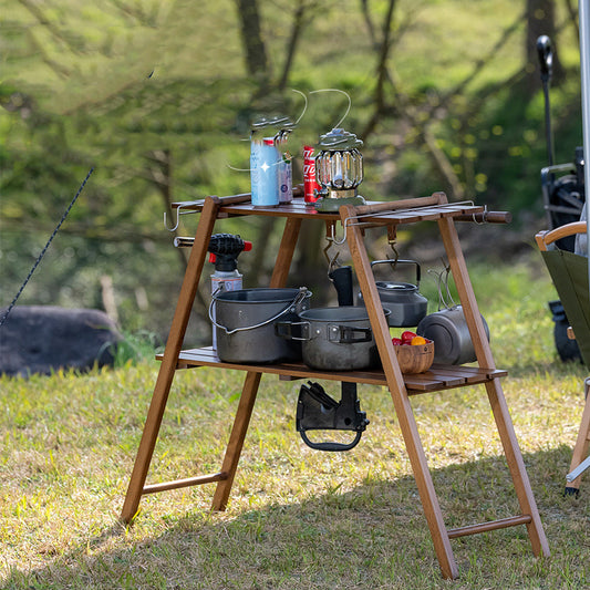 Estantería Plegable Multifuncional para Camping - Image 2
