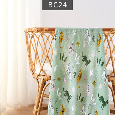 Manta Baño Bambú Algodón para Bebé - Ligera y Suave para Verano - Image 11