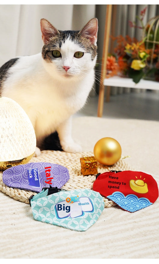 Pañoleta Triangular Ajustable para Mascotas - Accesorios Decorativos - Image 14