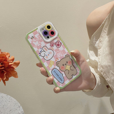 Funda Protectora Integral para Celular con Diseños de Animales Cartoon - Image 6