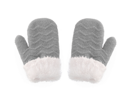 Conjunto de Gorro con Orejeras y Guantes de Lana para Niños en Color Sólido - Image 12