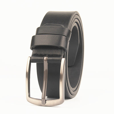 Cinturón para Hombre de Cuero Sintético con Hebilla de Aguja - Image 3
