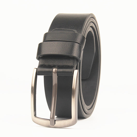 Cinturón para Hombre de Cuero Sintético con Hebilla de Aguja - Image 3