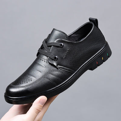 Zapatos de Cuero Ejecutivos con Plantilla Elevadora de Altura - Image 10