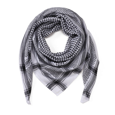 Pañuelo Cuadrado Grande Jacquard Patrón Onda para Hombre - Image 11