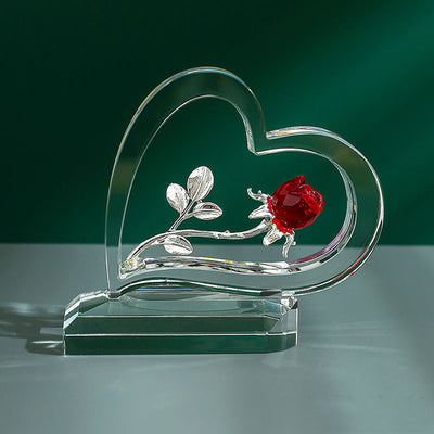 Adornos Decorativos en Forma de Corazón con Rosas para San Valentín - Image 10