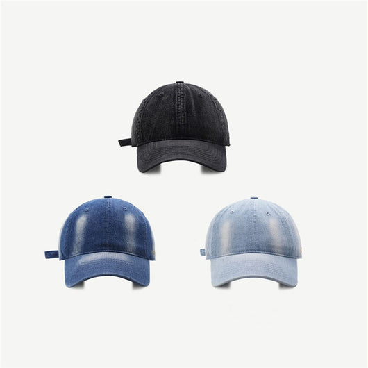 Gorra de Béisbol Denim Lavado Clásico - Image 11