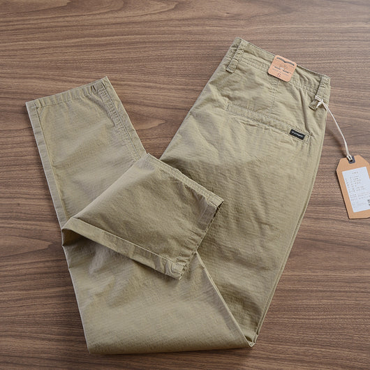 Pantalones Largos Slim Transpirables para Hombre - Comodidad Estival - Image 6