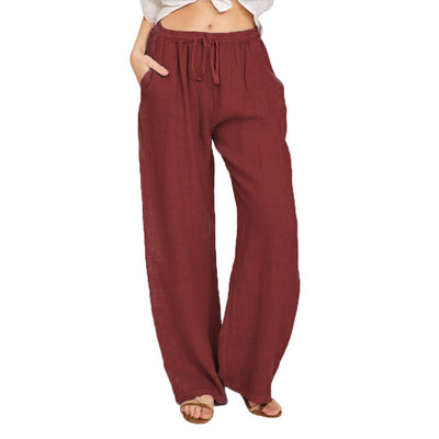 Pantalones Sueltos Casuales Talla Grande para Mujer - Image 5