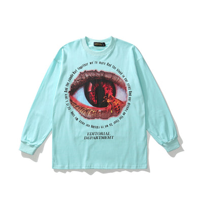 Blusa Suelta Cuello Redondo - Camiseta Básica Versátil - Image 10