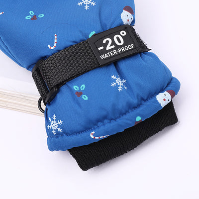 Guantes de Esquí Infantiles Térmicos con Forro Polar y Dedos Protegidos - Image 26