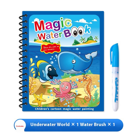 Libro Mágico de Pintura con Agua para Niños - Álbum de Colorear Reutilizable - Image 7