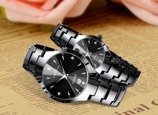 Reloj de Pareja Luminoso con Calendario - Image 6
